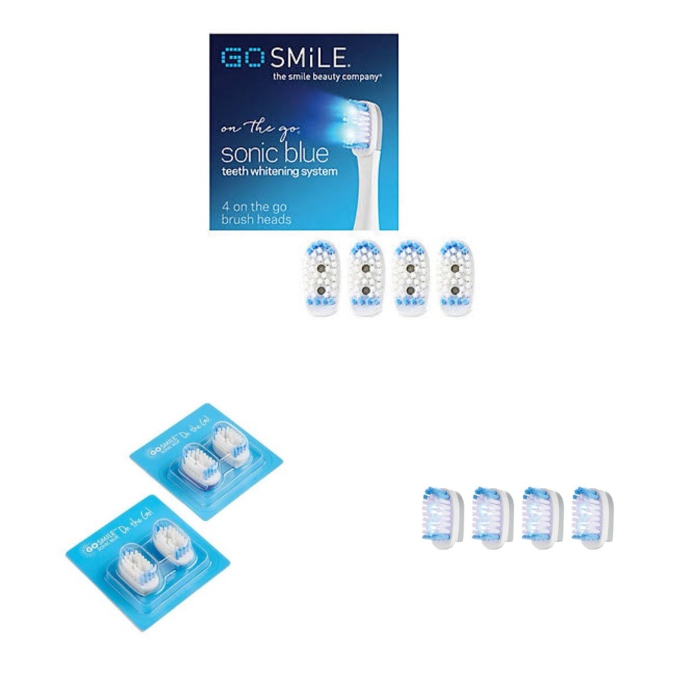 Go Smile Sonic Blue Teeth Whitening System-Brush Heads